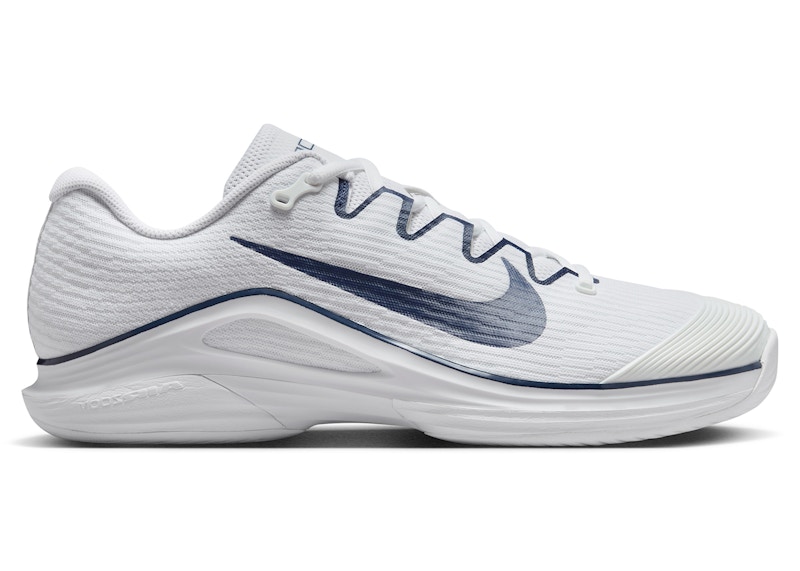 Nike Court Air Zoom Vapor 12 HC White Midnight Navy Men's