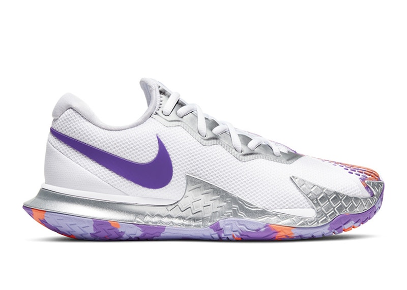 Nike Court Air Zoom Vapor Cage 4 White Purple Pulse (Women's