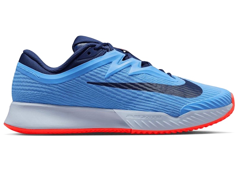 Nike Court Air Zoom Vapor Pro 3 Clay University Blue Hot Lava Navy