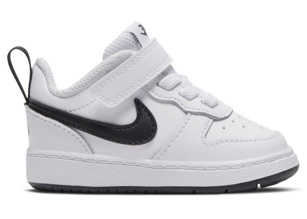 Pre-owned Nike Court Borough Low 2 First Use (td) In White/summit White/sail