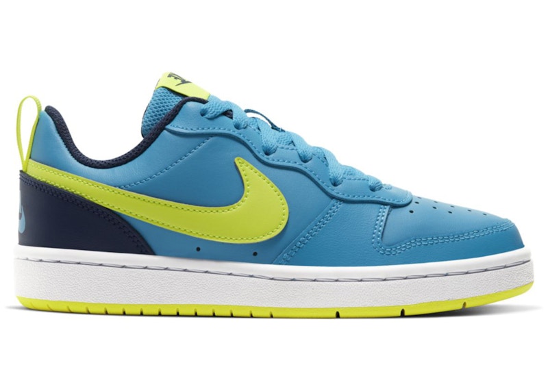 nike court borough low 2 gs blue