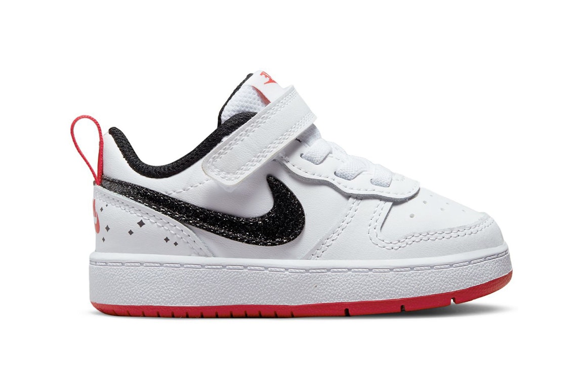 Pre-owned Nike Court Borough Low 2 Se White Very Berry (td) In White/very Berry/black
