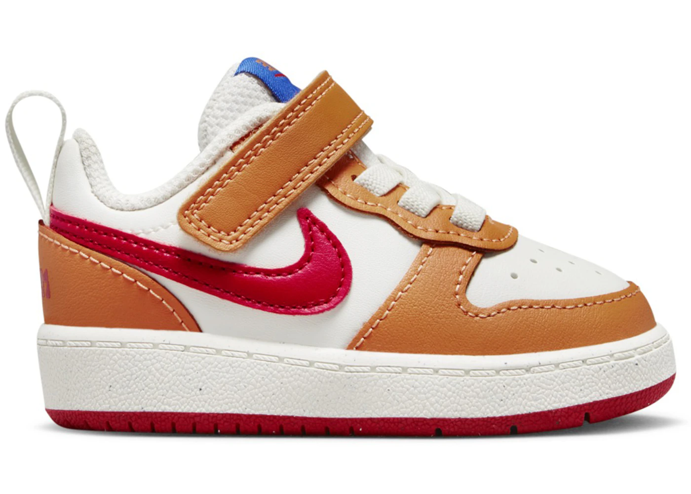 Nike Court Borough Low 2 Sail Hot Curry (TD) Toddler - BQ5453-119 - US