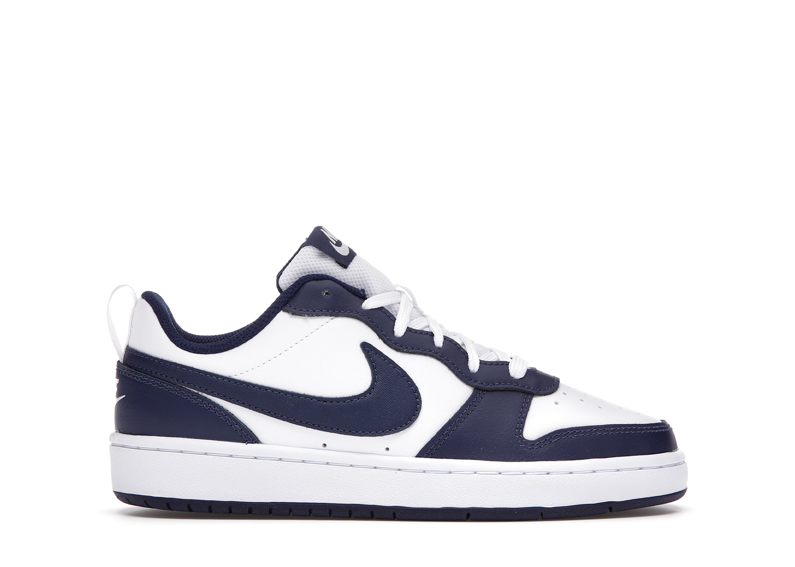Nike Court Borough Low 2 White Blue Void (GS) Kids' - BQ5448-107