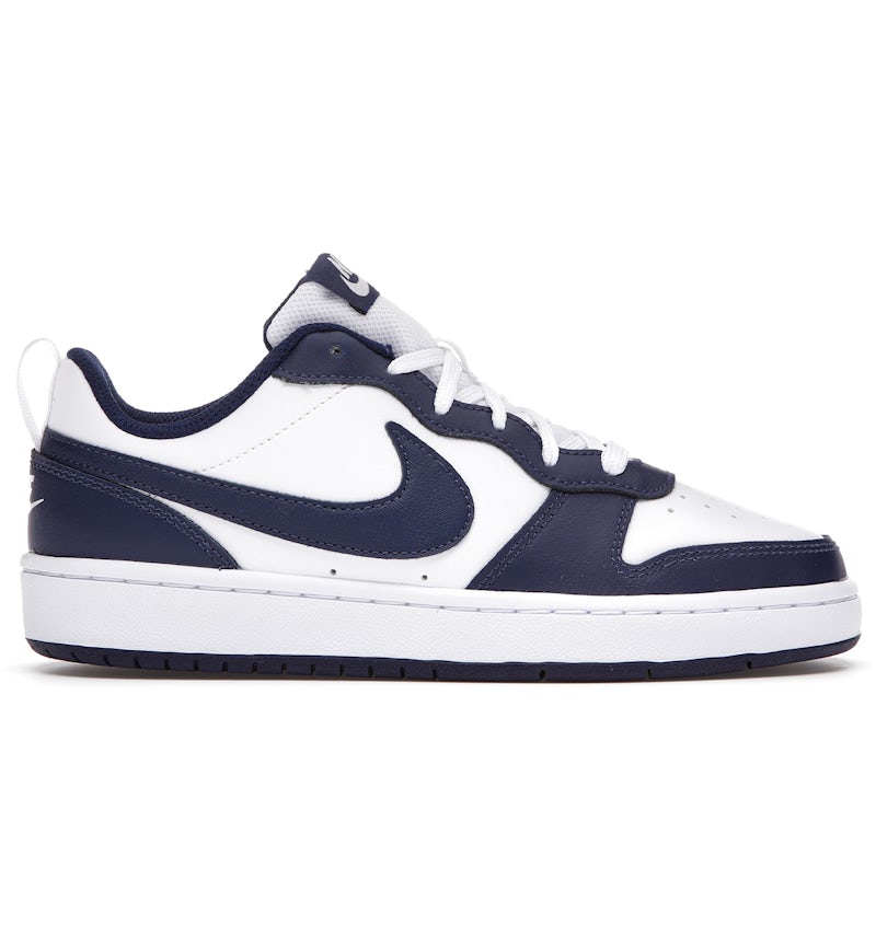 Nike Court Borough Low White Blue Void (GS) BQ5448-107 US