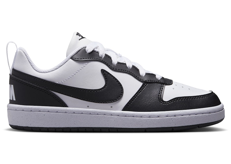 Nike Court Borough Low Recraft Black White (GS) - DV5456-131