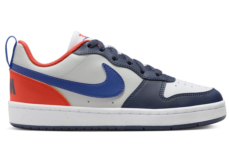 Nike Court Borough Low Recraft GS Midnight Navy Team Orange