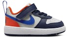 Nike Court Borough Low Recraft Midnight Navy Team Orange Light Silver Hyper Royal (TD)