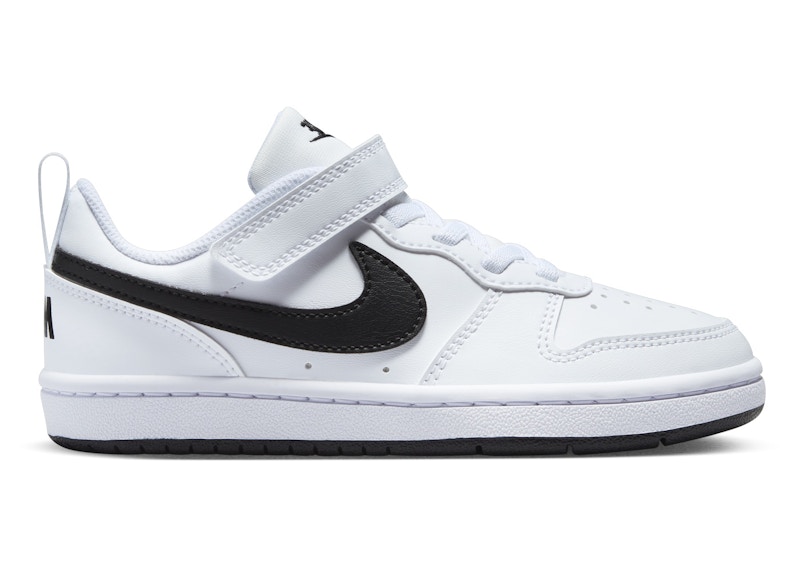 Nike Court Borough Low Recraft White Black (PS)