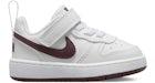 Nike Court Borough Low Recraft White Burgundy Crush (TD)