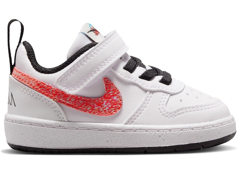 Nike Court Borough Low White Multi-Color (TD)