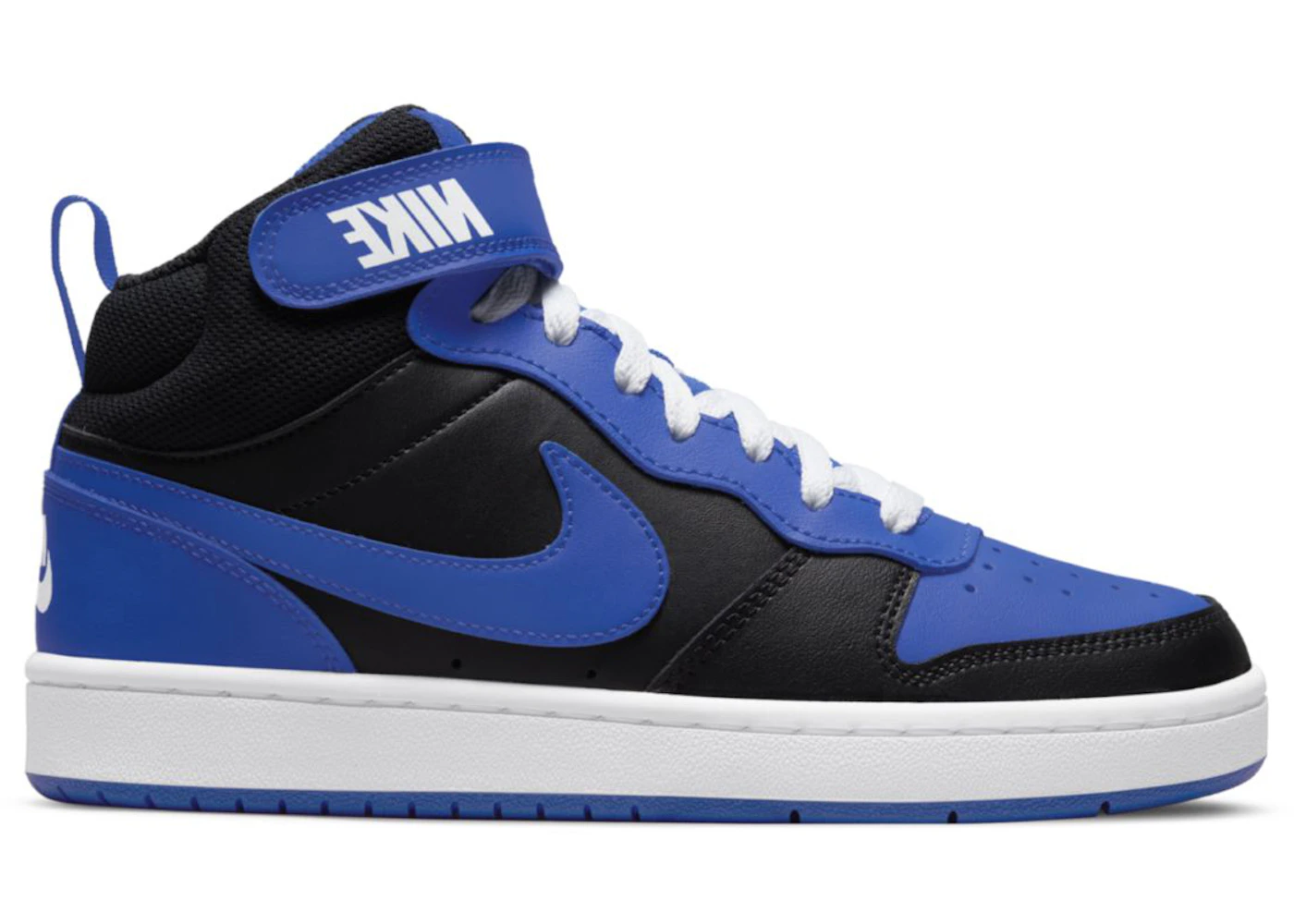 Nike Court Borough Mid Black Game Royal (GS) DM8872-001 US