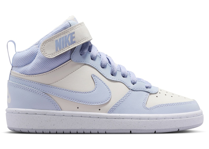 Nike Court Borough Mid 2 Platinum Tint White Ghost (GS)