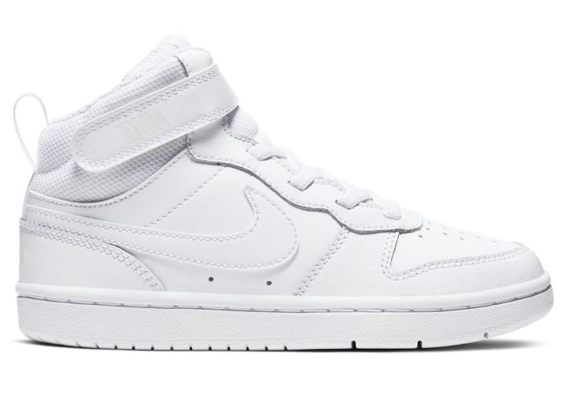 Nike court clearance borough triple white