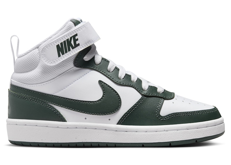 Nike Court Borough Mid 2 White Vintage Green (GS)