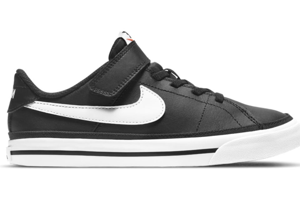 Nike Court Legacy Black White (PS) Kids' - DA5381-002 - US