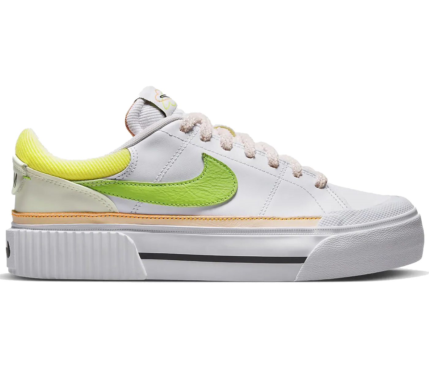 Nike Court Legacy Lift-sko til kvinder - hvid - FD0872-100