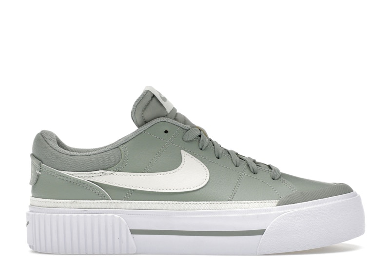 Pre-owned Nike Court Legacy Lift (women's) Sneakers In Jade Horizon/white/sail
