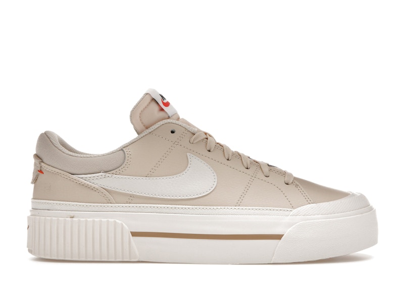 nike court legacy white sail