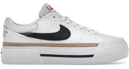Nike Court Legacy Lift Pearl White Phantom (Women's) - DM7590-200 - US