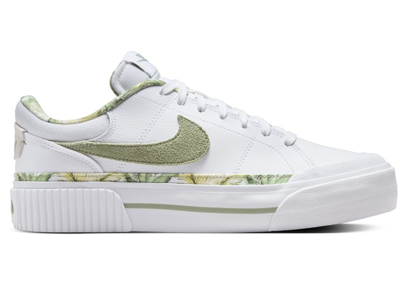 Nike Court Legacy Lift White Multi-Color Gum Medium Brown