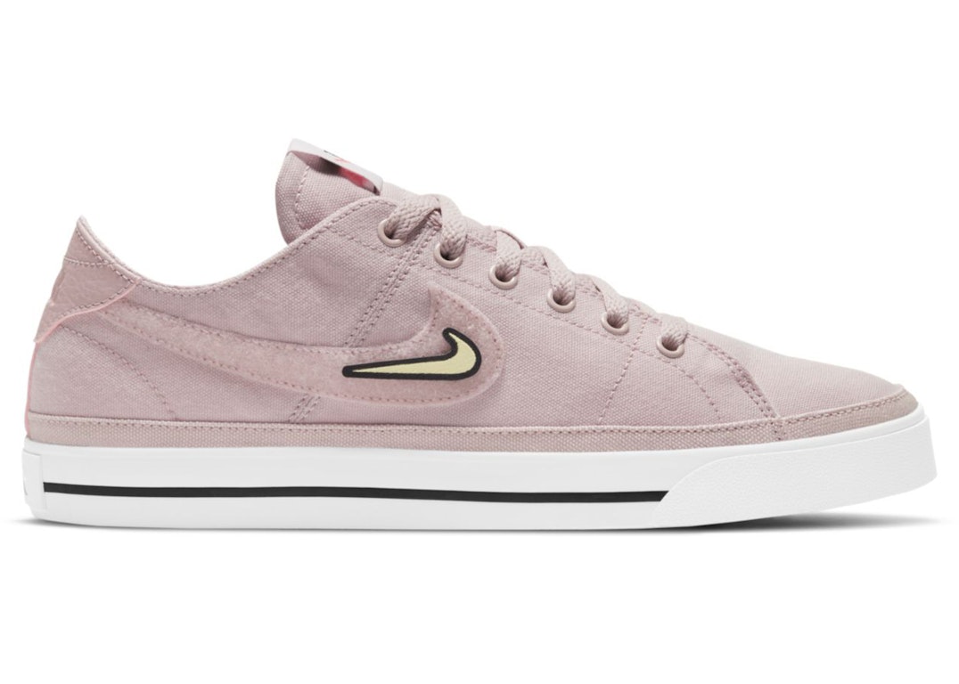 Pre-owned Nike Court Legacy Valentine's Day (women's) In Champagne/white/black