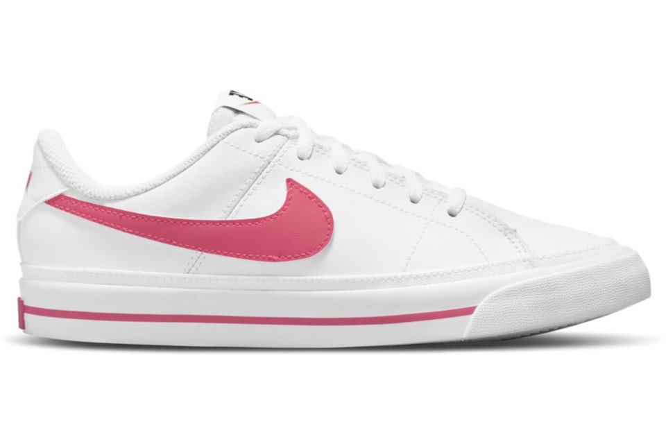 Nike Court Legacy White Hyper Pink (GS) Kids' - DA5380-106 - US