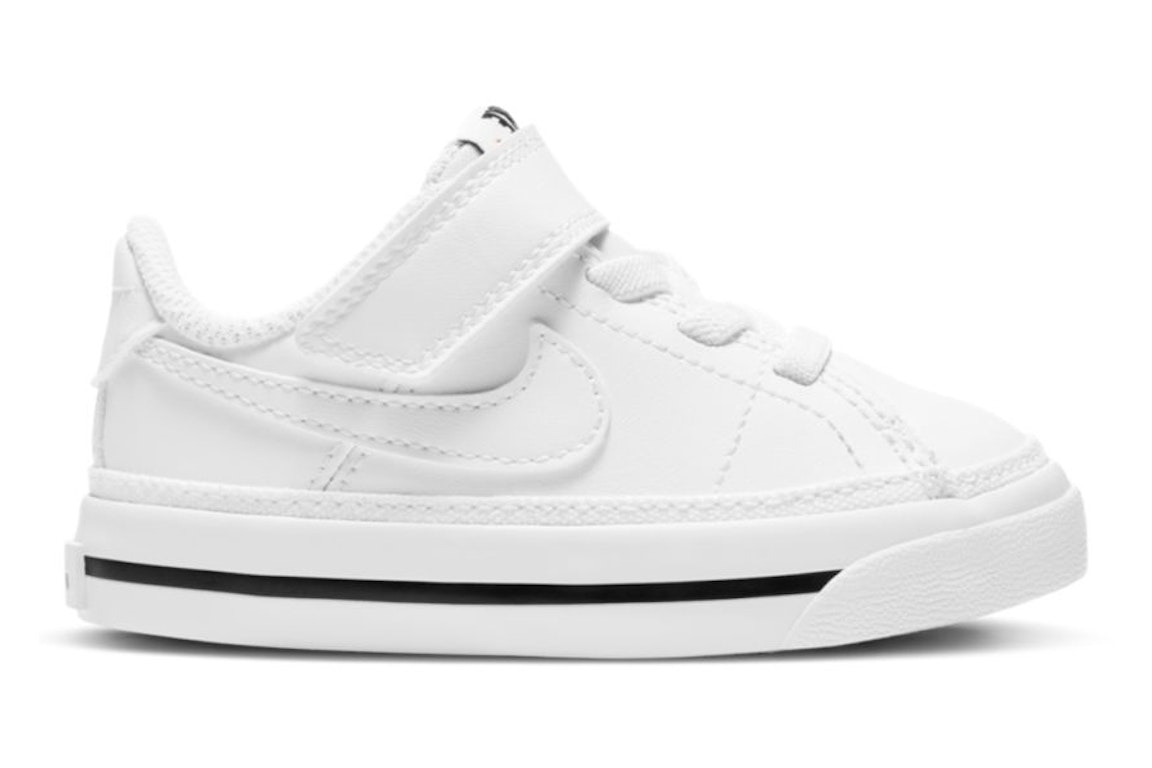 Pre-owned Nike Court Legacy White (td) In White/black/white