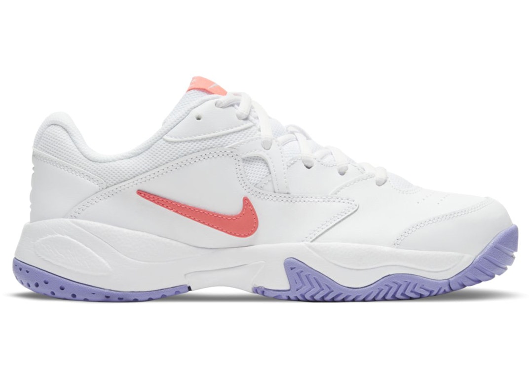 Pre-owned Nike Court Lite 2 White Purple Pulse (women's) In White/purple Pulse/bright Mango