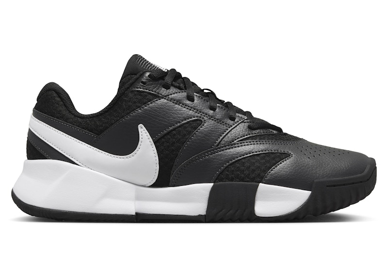 Pre-owned Nike Court Lite 4 (women's) Sneakers In Black/anthracite/white In Multi