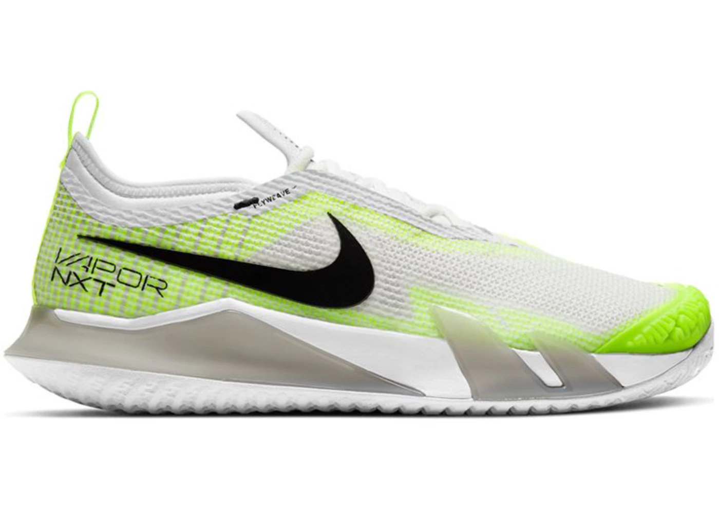 Nike Court React Vapor NXT White Grey Fog Volt Men's - CV0724-001 - US