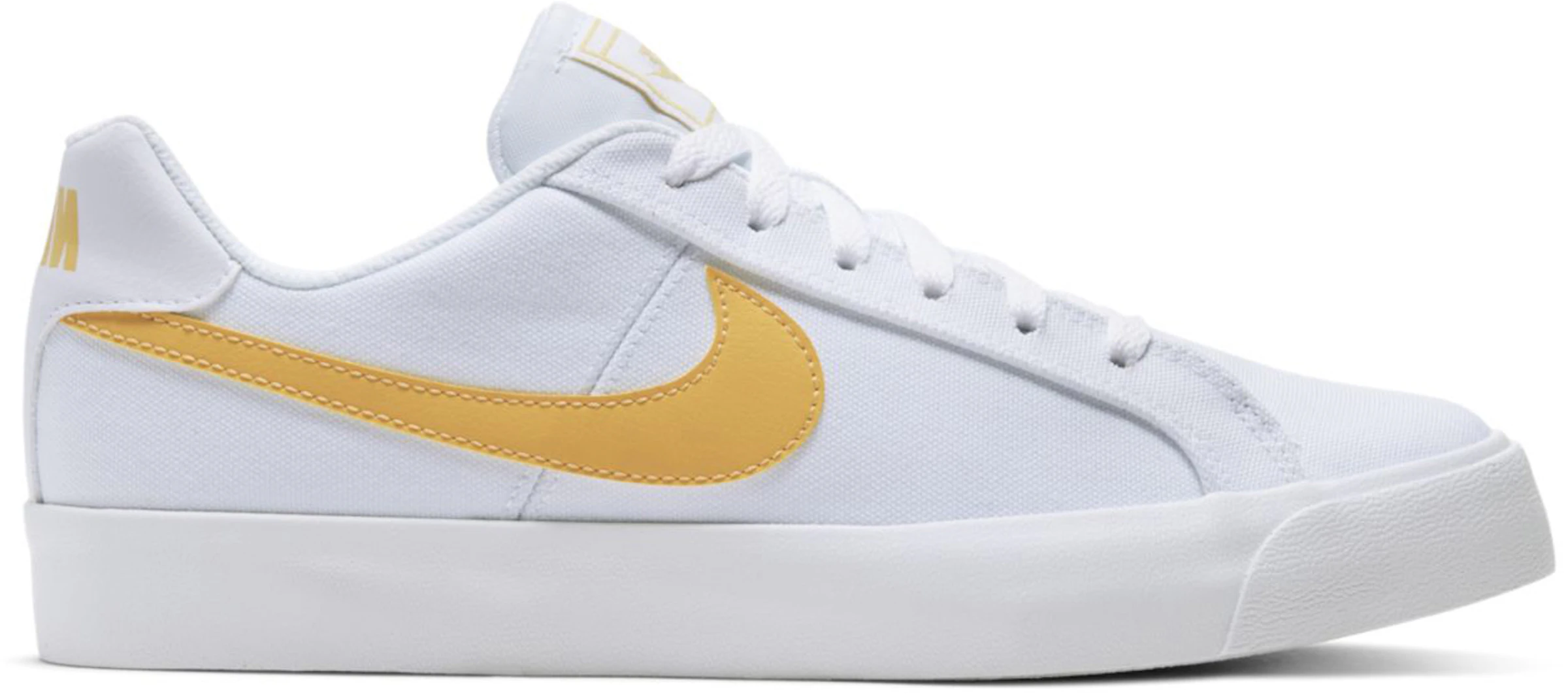 Nike Court Royale AC Canvas White Gold (W) - CD5405-102 -