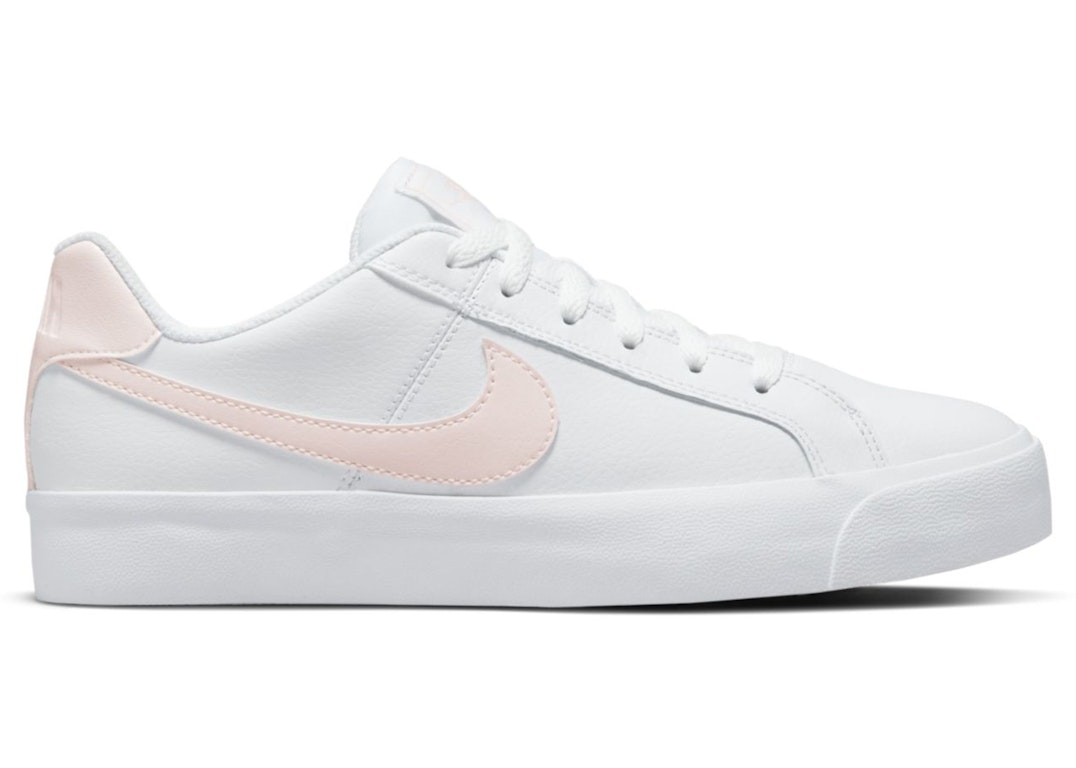 Pre-owned Nike Court Royale Ac Light Soft Pink (women's) In White/light Soft Pink