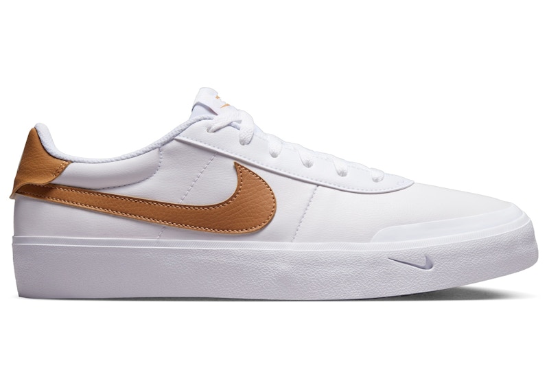 Nike Court Shot White Flax Men's - FQ8146-103 - US