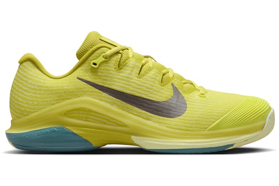 Nike Court Vapor 12 HC Premium High Voltage Leuchtgrün Mineral Blaugrün Höhlenstein