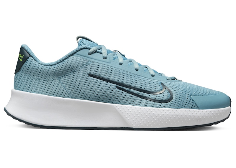 Nike Court Vapor Lite HC Denim Turquoise Volt Armory Marine