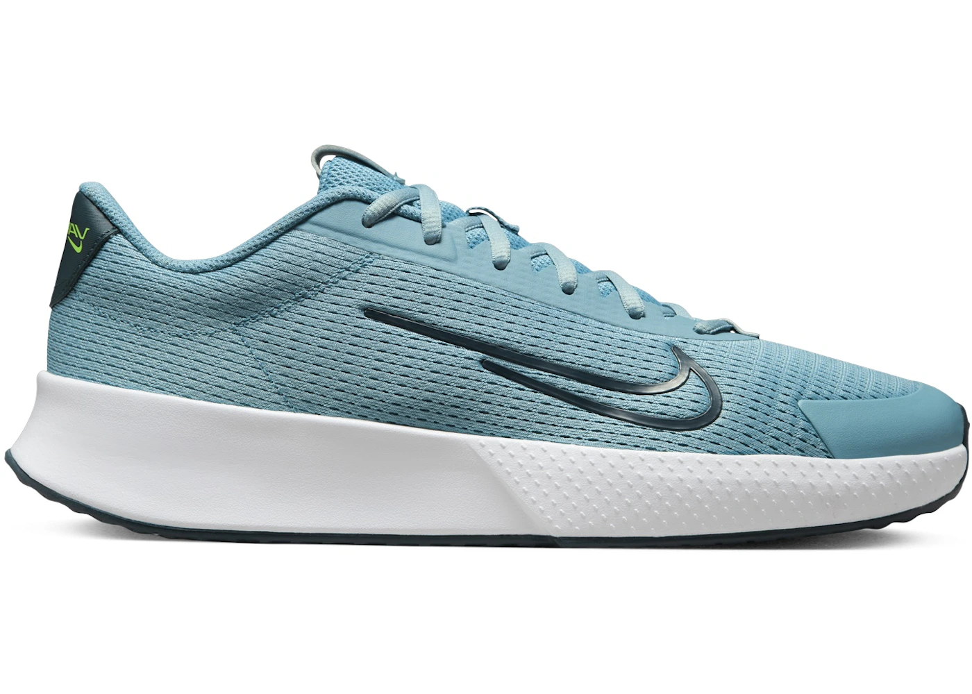 Nike Court Vapor Lite HC Denim Turquoise Volt Armory Marine