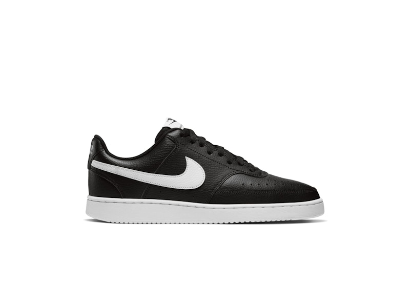 women's nike court vision low black and white