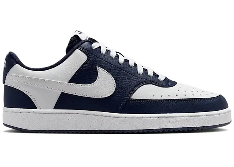 Nike Court Vision Low Midnight Navy White Men's - HM9862-400 - US