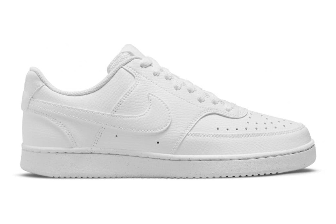 Pre-owned Nike Court Vision Low Next Nature Triple White (women's) In White/white/white