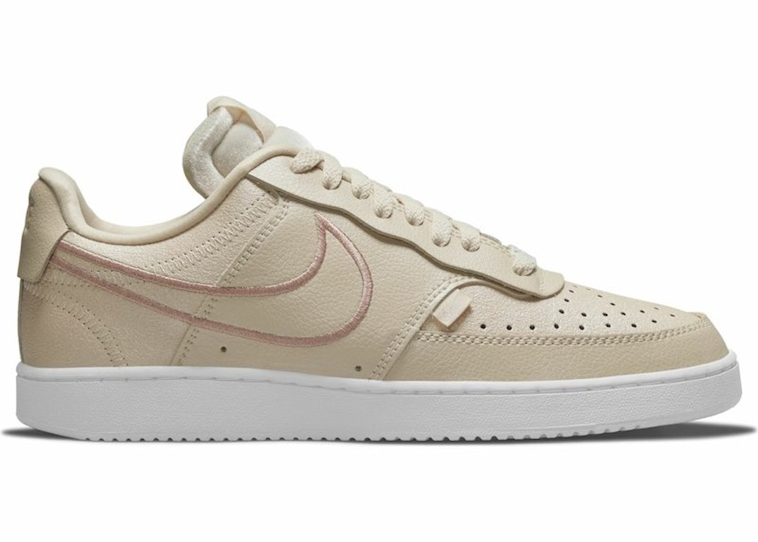 Pre-owned Nike Court Vision Low Pearl White (women's) In Pearl White/sail/white