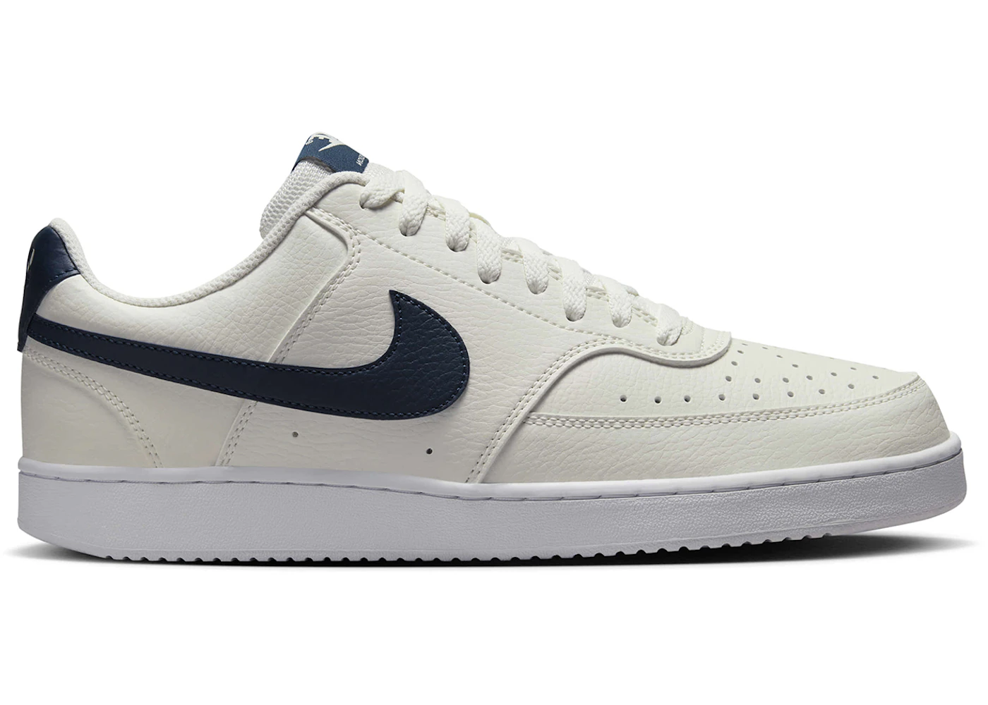 Nike Court Vision Low Sail White Armory Navy Men's HQ4867-101 US
