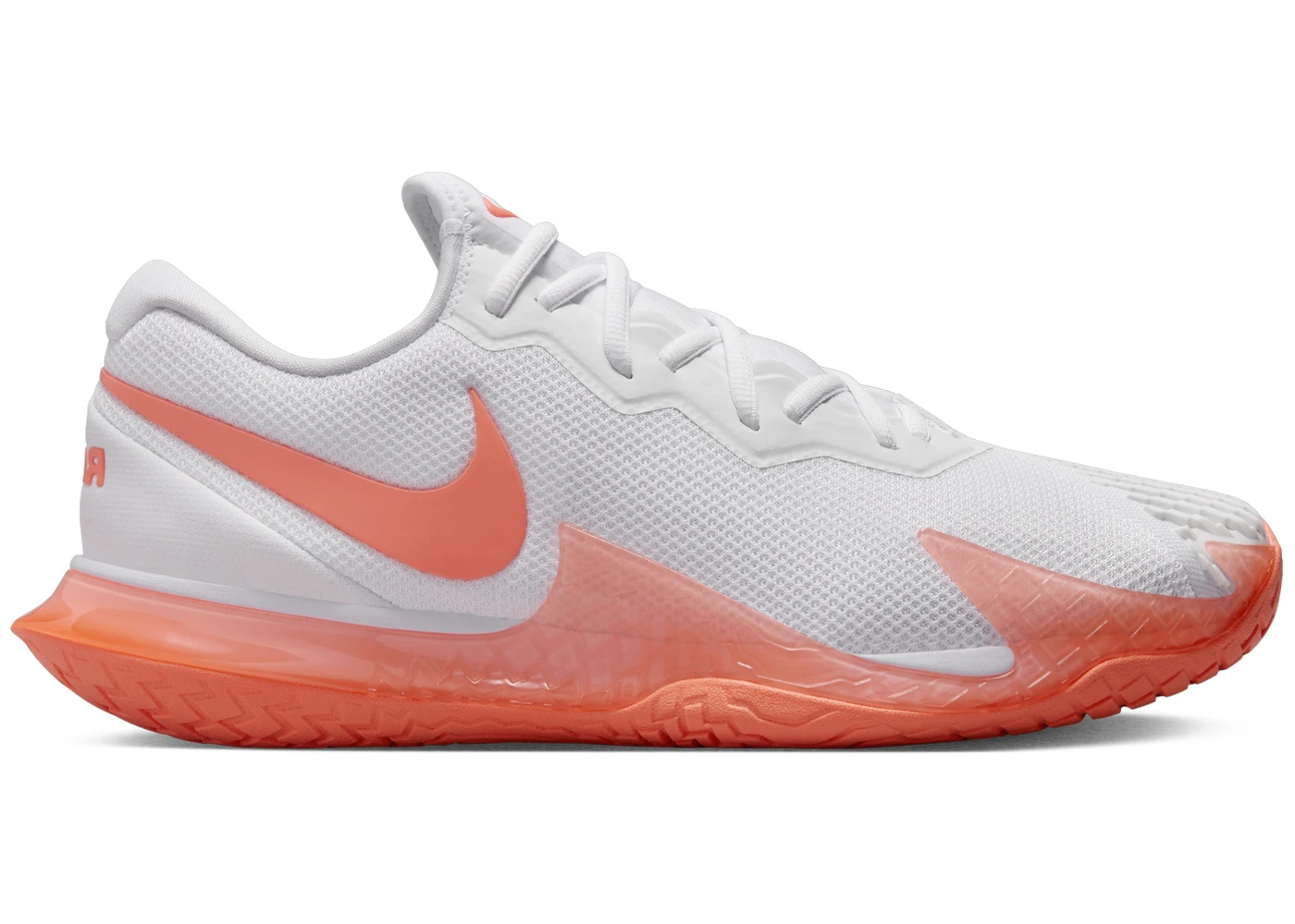 Nike Court Zoom Vapor Cage 4 Rafa White Bright Mango Men #39 s DD1579 106 Nike Court Zoom Vapor Cage 4 Rafa White Bright Mango Men #39 s DD1579 106