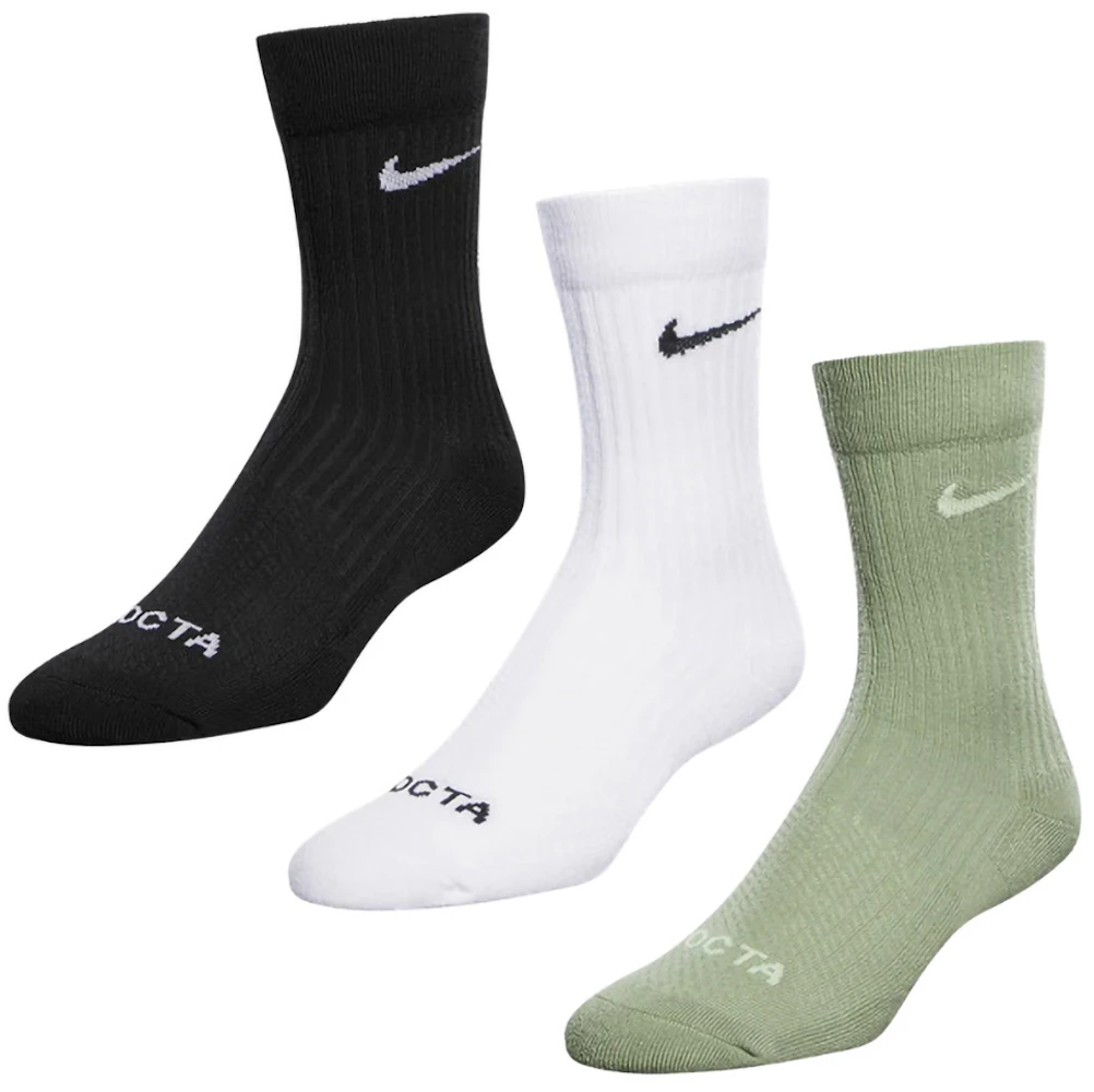 Nike Crew Cardinal Stock Socks (3 Pack) Multicolor Men's - SS24 - US