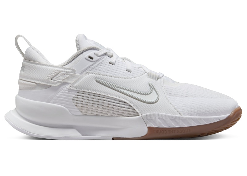 Pre-owned Nike Crosscourt Sneakers In White/gum Medium Brown/pure Platinum