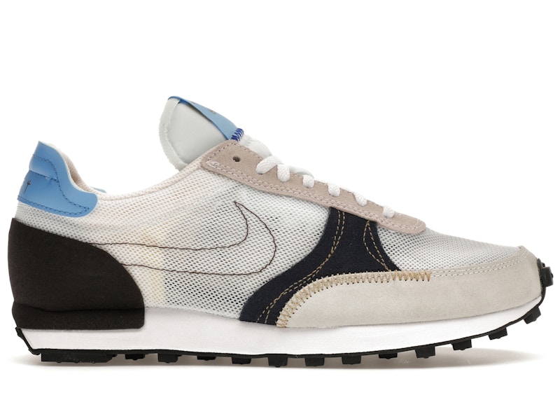 Pre-owned Nike Men's  Dbreaktype Sneakers In White/university Blue/velvet Brown In Multi
