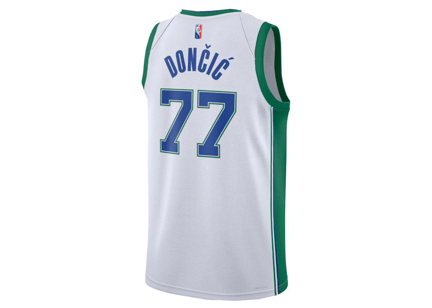 Nike Dallas Mavericks City Edition Jersey White Men's - SS23 - US
