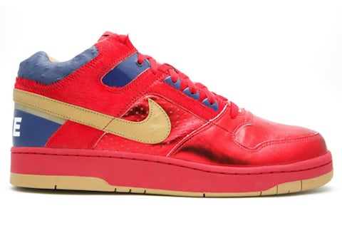 Nike Delta Force Mid Red Gold Men's 318430-671 US