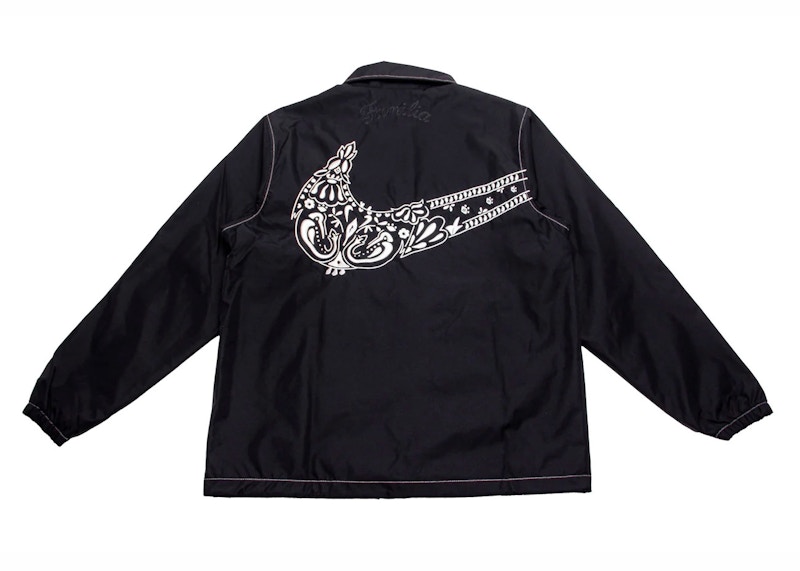 最新のデザイン Nike Black Jacket Coach Muertos De Día ナイロンジャケット -  www.strand-fysio.se