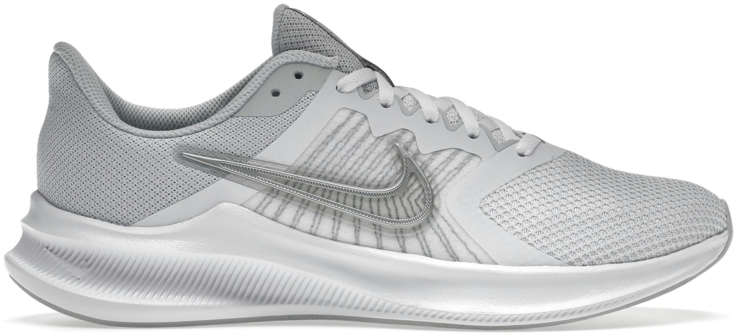 Una vez más Aumentar Implacable Nike Downshifter 11 White Metallic Silver (Women's) - CW3413-100 - US